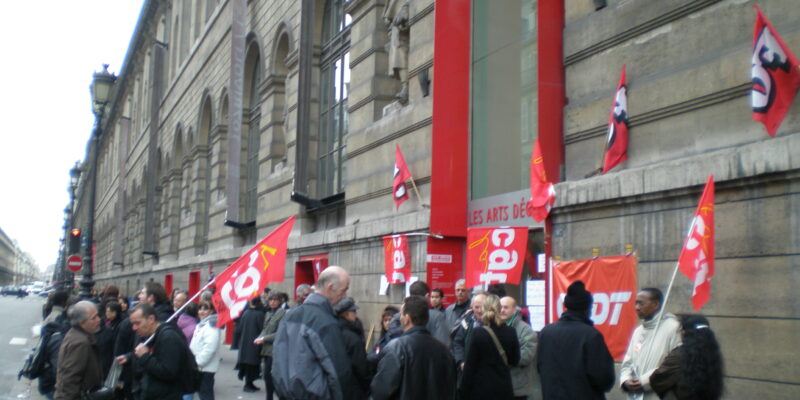 Communiqué CGT, CFDT, FO des Arts Décoratifs