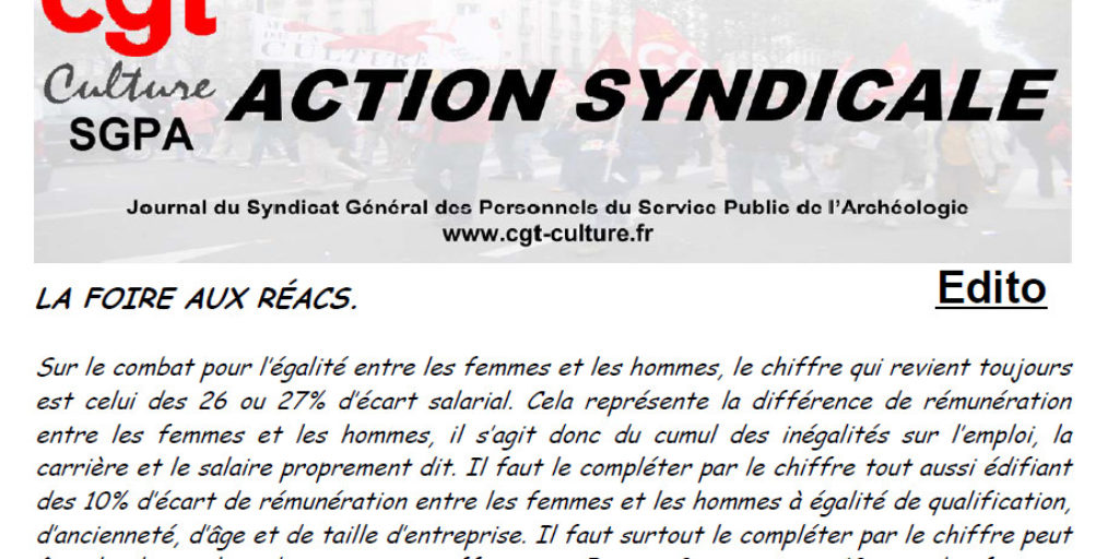 Action Syndicale mars 2017