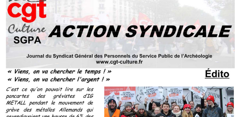 Action syndicale Février 2018