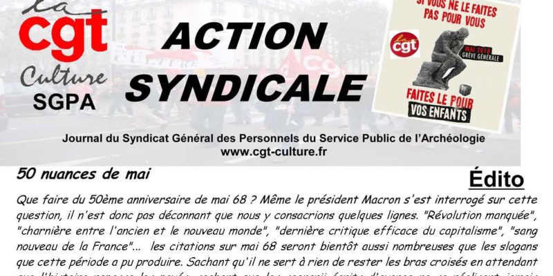 Action Syndicale mars 2018