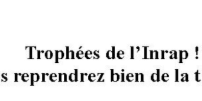 Trophées de l’Inrap, Vous reprendrez bien de la truffe ?