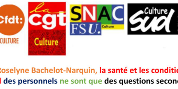 Pour Roselyne Bachelot-Narquin, la santé et les conditions de travail des personnels ne sont que des questions secondaires