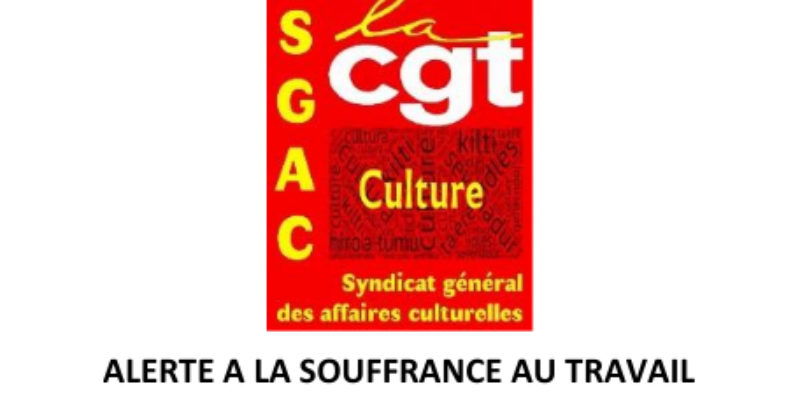 Alerte à la souffrance au travail au Centre national des arts plastiques 