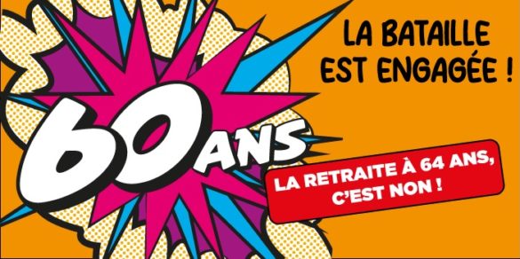 3ème journée d’action : C’est toujours NON à la retraite à 64 ans