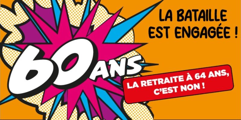 3ème journée d’action : C’est toujours NON à la retraite à 64 ans