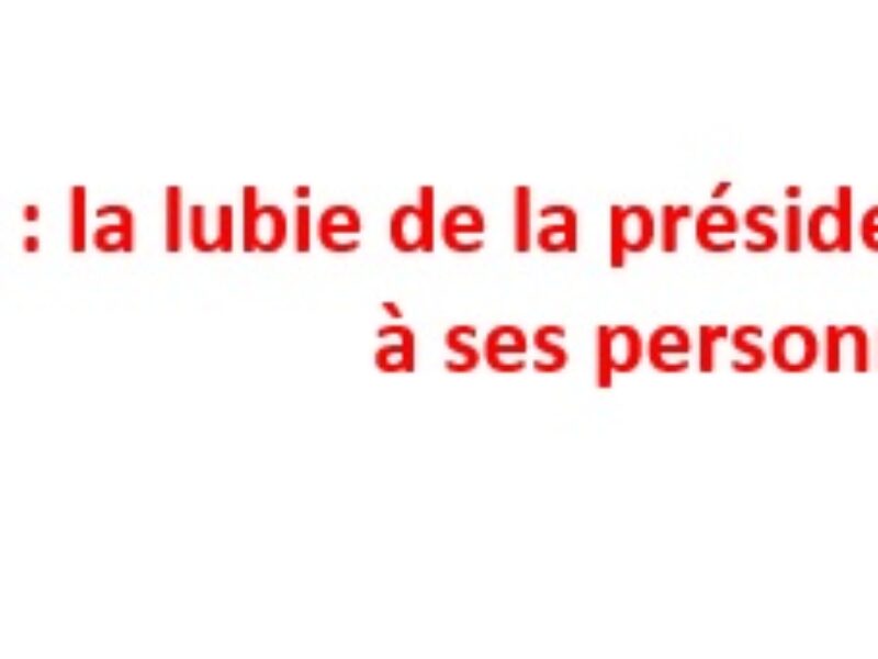  CNL : la lubie de la présidente préjudiciable à ses personnels