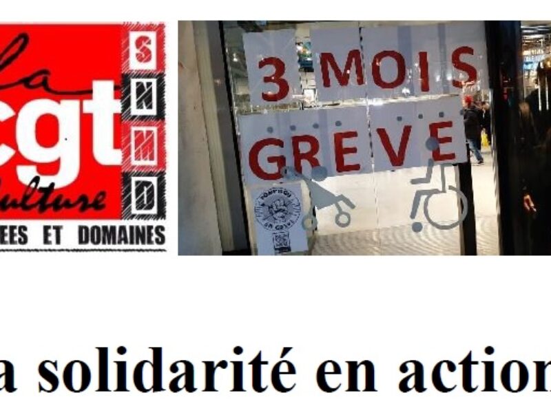 La solidarité en action !